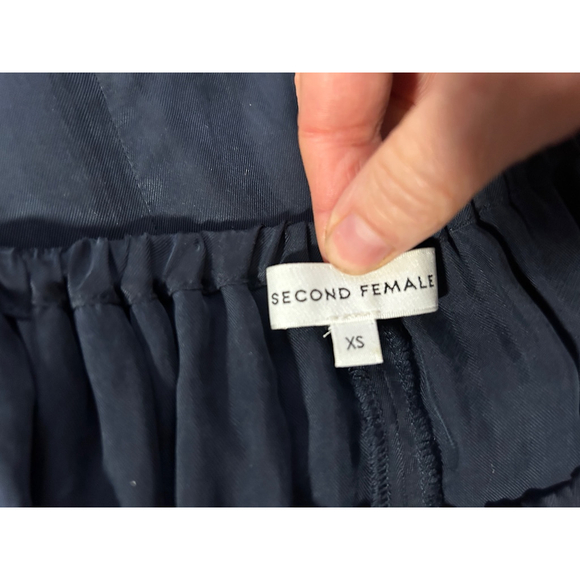 Second Female Dress Size XS Blue Off Shoulder - Picture 5 of 5